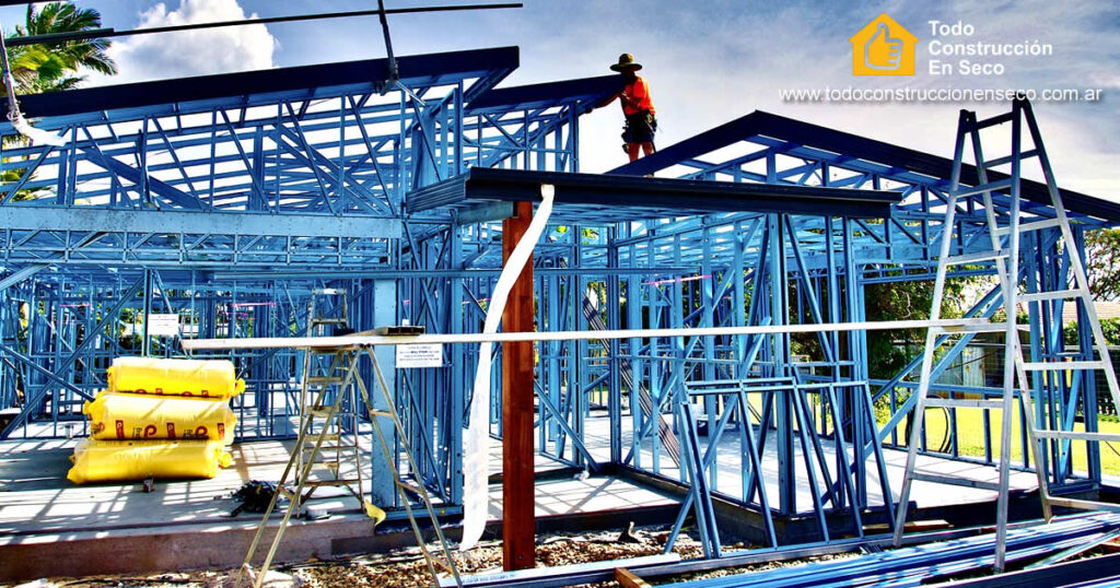 construir con steel frame argentina, steel framing, sistemas de construcción en seco